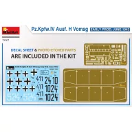  MiniArt Pz.Kpfw. IV Ausf. H Vomag. Early Prod. (June 1943) 1:35 (35302)