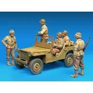 MiniArt U.S. Jeep Crew & MPs. Special Edition 1:35 (35308)