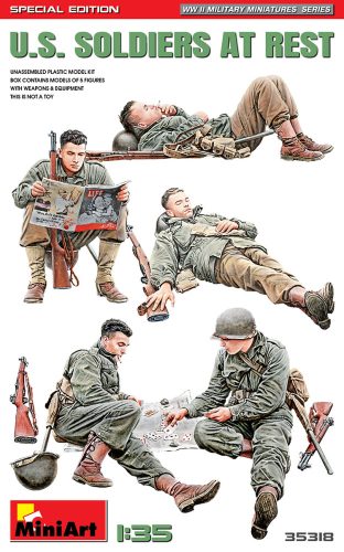 Miniart U.S. Soldiers at Rest. Special Edition 1:35 (35318)