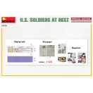 MiniArt U.S. Soldiers at Rest. Special Edition 1:35 (35318)
