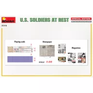 MiniArt U.S. Soldiers at Rest. Special Edition 1:35 (35318)