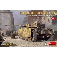   MiniArt Pz.Kpfw. IV Ausf.G-Last/H-Early Nibelungenwerk Prod(May-June1943)2in1 1:35 (35333)