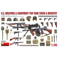   MiniArt U.S. Weapons & Equipment for Tank Crew + Infantry 1:35 (35334)