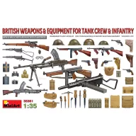   MiniArt British Weapons & Equipment For Tank Crew & Infantry 1:35 (35361)
