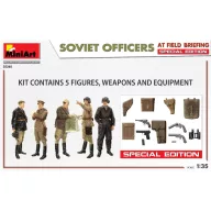   MiniArt Soviet Officers At Field Briefing Special Edition 1:35 (35365)