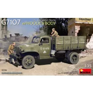   MiniArt 1,5t 4x4 G7107 Cargo Truck w/Wooden Body 1:35 (35386)