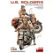 MiniArt U.S. Soldiers w/ WLA Motorcycles 1:35 (35422)