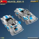 MiniArt Sd.Kfz. 234/4 Schwerer Panzerspahwagen 7,5 cm. Interior Kit 1:35 (35427)