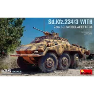   MiniArt Sd.Kfz. 234/3 with 2cm Schwebelafette 38. 1:35 (35431)