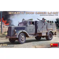   MiniArt German 3t Troop Carrier 3,6-36S Radkasten-Normal-Type 1:35 (35453)
