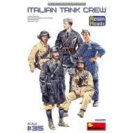 MiniArt Italian Tank Crew. Resin Heads 1:35 (35500)