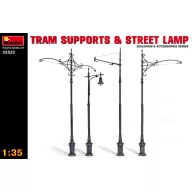 MiniArt Tram Supports and Street Lamps 1:35 (35523)