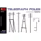 MiniArt Telegraph Poles 1:35 (35541A)