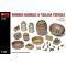 MiniArt Wooden Barrels & Village Utensils 1:35 (35550)