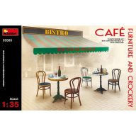 MiniArt Cafe Furniture & Crockery 1:35 (35569)