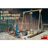 MiniArt 5 Ton Gantry Crane & Equipment 1:35 (35589)
