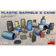 MiniArt Plastic Barrels & Cans 1:35 (35590)