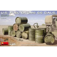 MiniArt U.S. Fuel Drums (55 Gals.) 1:35 (35592)