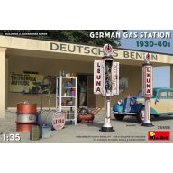 MiniArt German Gas Station 1930-40s 1:35 (35598)