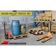 MiniArt Hand Pallet Truck Set 1:35 (35606)