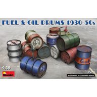 MiniArt Fuel & Oil Drums 1930-50s 1:35 (35613)