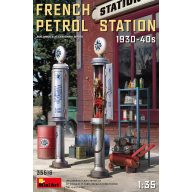 MiniArt French Petrol Station 1930-40S 1:35 (35616)