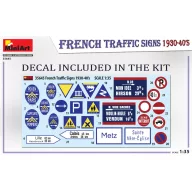 MiniArt French Traffic Signs 1930-40’s 1:35 (35645)
