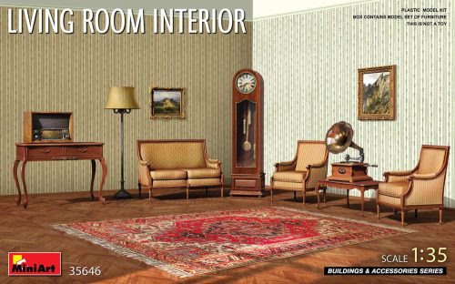 Miniart Living Room Interior 1:35 35646