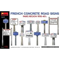   MiniArt French Concrete Road Signs 1930-40's. Paris Region 1:35 (35659)
