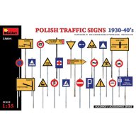 MiniArt Polish Traffic Signs 1930-40’s 1:35 (35664)