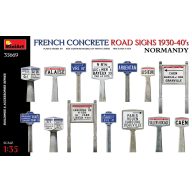   MiniArt French Concrete Road Signs 1930-40's. Normandy 1:35 (35669)