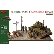   MiniArt Dresden 1945. T-34/85 Field Repair. Big Set 1:35 (36064)