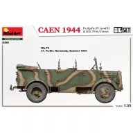   MiniArt Caen 1944: Pz.Kpfw.IV Ausf.H & Kfz.70 w/Crews. Big Set 1:35 (36066)
