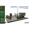 MiniArt German Checkpoint. 3t Cargo Truck 3,6-36S & Kfz.1 Type 170VK w/ Feldgendarmerie. Big Set 1:35 (36075)