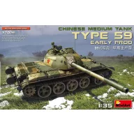 MiniArt Type 59 Early Prod. Chinese Medium Tank 1:35 (37026)