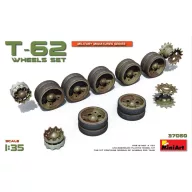 MiniArt T-62 Wheels Set 1:35 (37060)