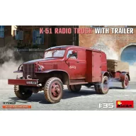 MiniArt K-51 Radio Truck w/ Trailer 1:35 (37062)