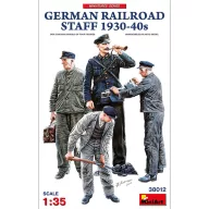 MiniArt German Railroad Staff 1930-40s 1:35 (38012)