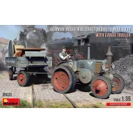  MiniArt German Industrial Tractor D8511 Mod. 1936 with Cargo Trailer (1 Figure) 1:35 (38033)