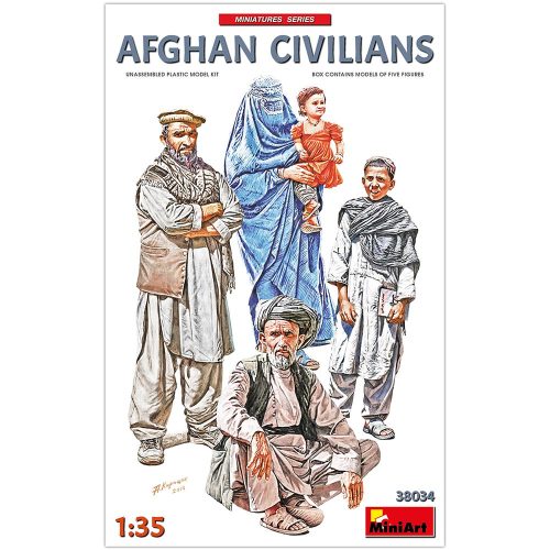 Miniart Afghan Civilians 1:35 (38034)