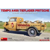   MiniArt Tempo A400 Tieflader Pritsche 3-Wheel Beer Delivery Truck 1:35 (38045)