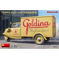   MiniArt Tempo A400 Kastenwagen 3-Wheel Delivery Box Truck 1:35 (38053)