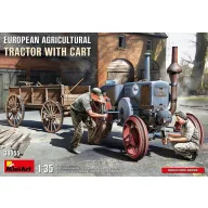 MiniArt European Agricultural Tractor with Cart 1:35 (38055)