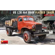 MiniArt U.S. 1,5T 4x4 G506 Flatbed Truck 1:35 (38056)