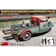   MiniArt Tempo E400 Railway Maintenance Truck with Personnel 1:35 (38063)