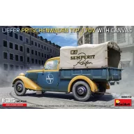   MiniArt Liefer Pritschenwagen Typ 170V with Canvas 1:35 (38072)