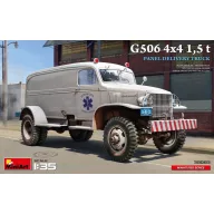 MiniArt G506 4x4 1,5 t Panel Delivery Truck 1:35 (38083)