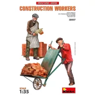 MiniArt Construction Workers with Accessories 1:35 (38097)