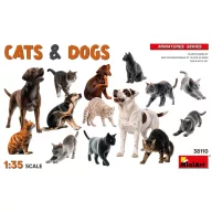 MiniArt Cats & Dogs 1:35 (38110)