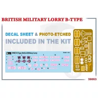 MiniArt British Military Lorry B-Type 1:35 (39003)